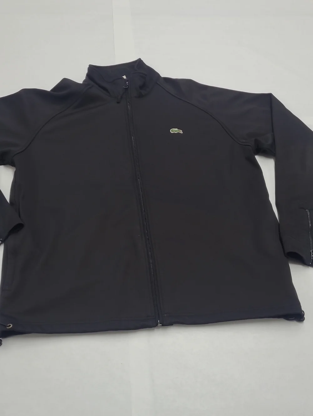 Lacoste Sport Men's Black Full-Zip Jacket Size 6 (XL)